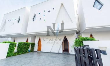 For rent and for sale 4 bedrooms house in Bang Lamung, Chonburi