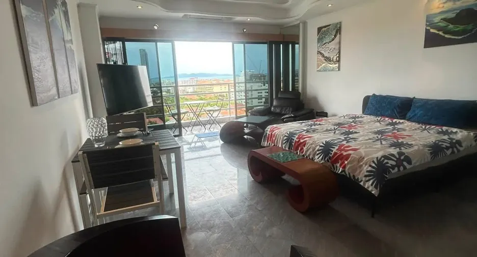 For rent studio condo in Jomtien, Pattaya