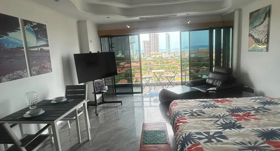 For rent studio condo in Jomtien, Pattaya