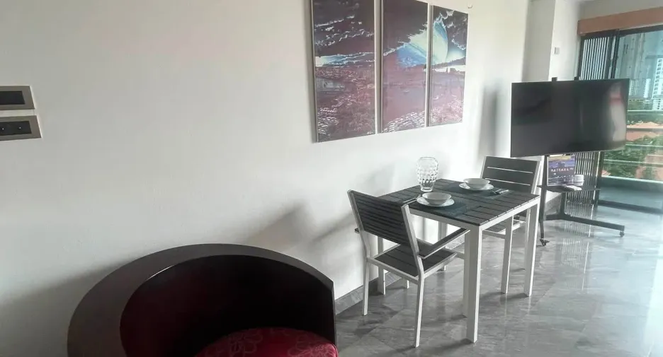For rent studio condo in Jomtien, Pattaya