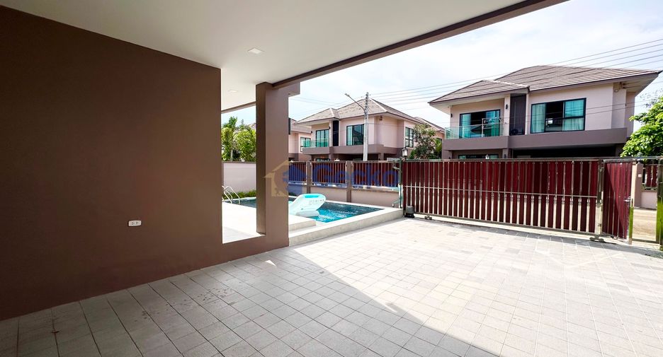 For rent 4 bedrooms house in Bang Lamung, Chonburi