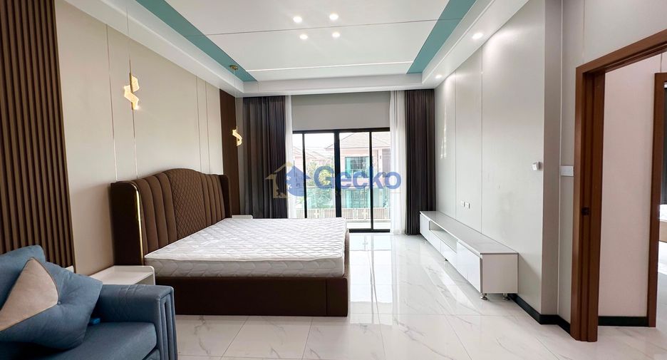 For rent 4 bedrooms house in Bang Lamung, Chonburi