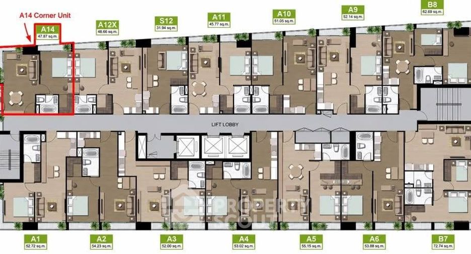 For rent 1 bed condo in Phaya Thai, Bangkok