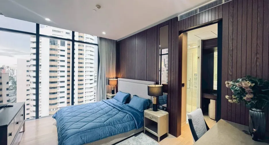 À louer 2 chambres condo à Khlong Toei, Bangkok