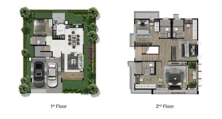 Haus zur Miete mit 4 Zimmer in Bang Kapi, Bangkok