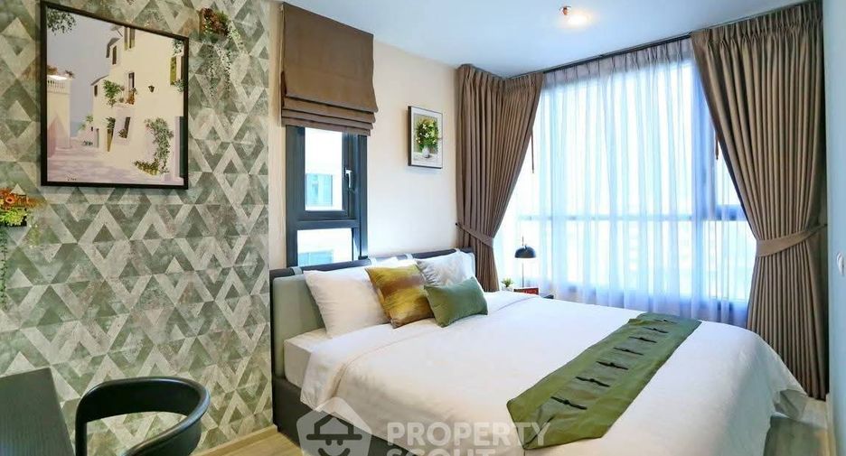 Condo en alquiler de 2 habitaciones en Huai Khwang, Bangkok