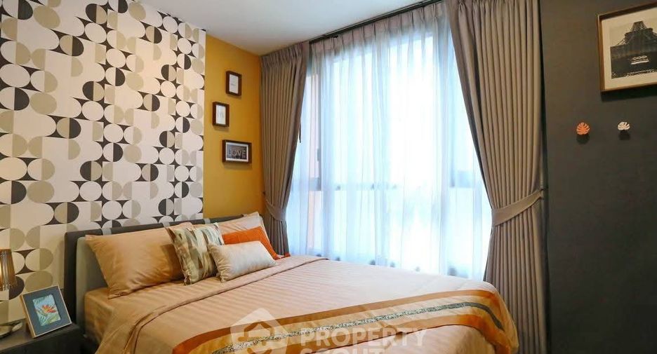 Condo en alquiler de 2 habitaciones en Huai Khwang, Bangkok