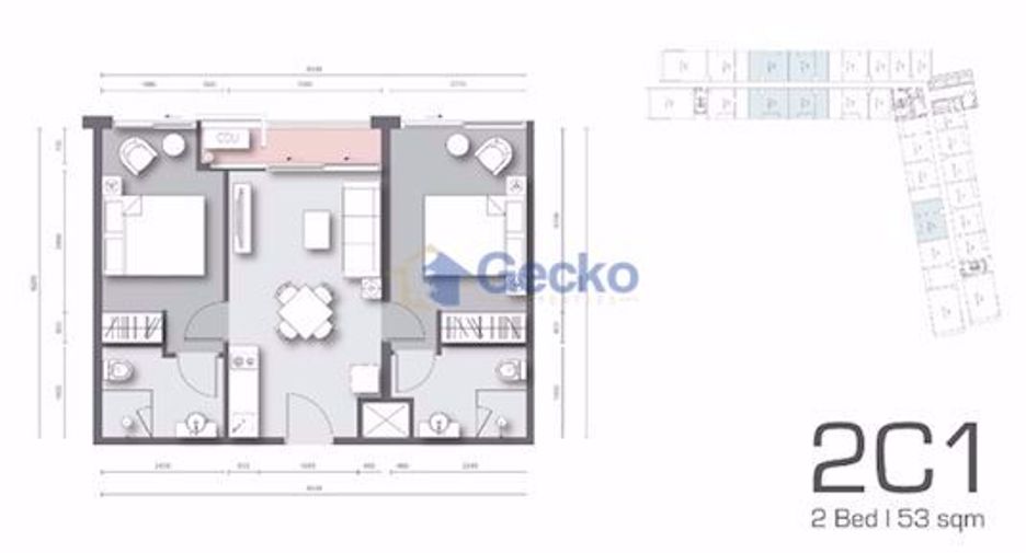 For sale 2 bedrooms condo 