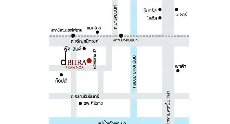 Condo en alquiler de 1 habitaciones en Bangkok Noi, Bangkok