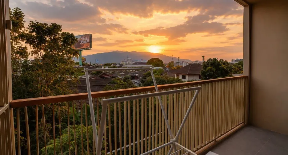 Wohnung zur Miete mit 2 Zimmer in Mueang Chiang Mai, Chiang Mai