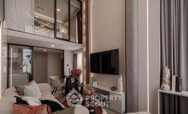 For rent 2 bedrooms condo in Huai Khwang, Bangkok