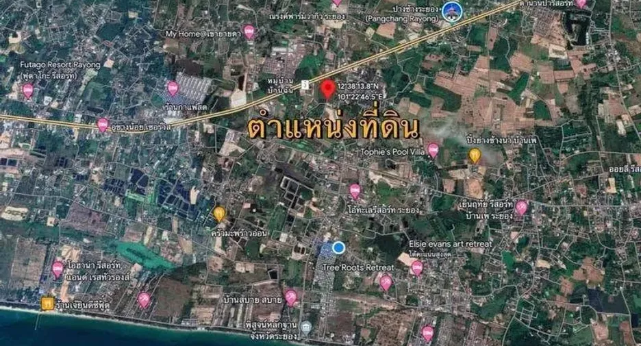 Grundstück zum Kauf in Mueang Rayong, Rayong