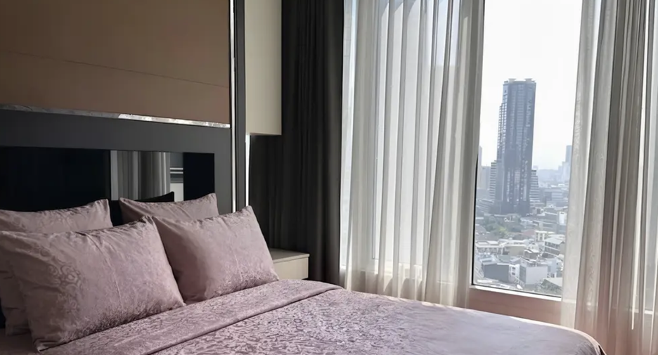 À louer 2 chambres condo à Sathon, Bangkok