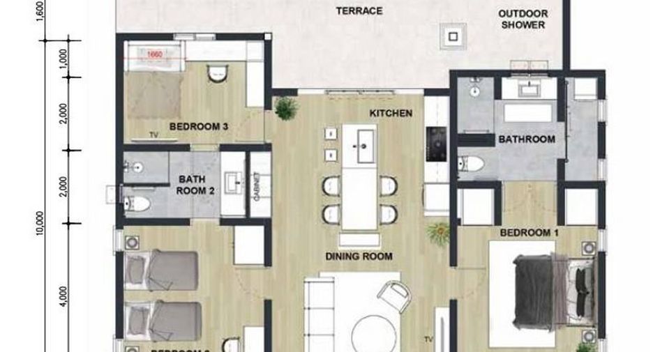 Villa zum Kauf mit Studio in Hua Hin, Prachuap Khiri Khan