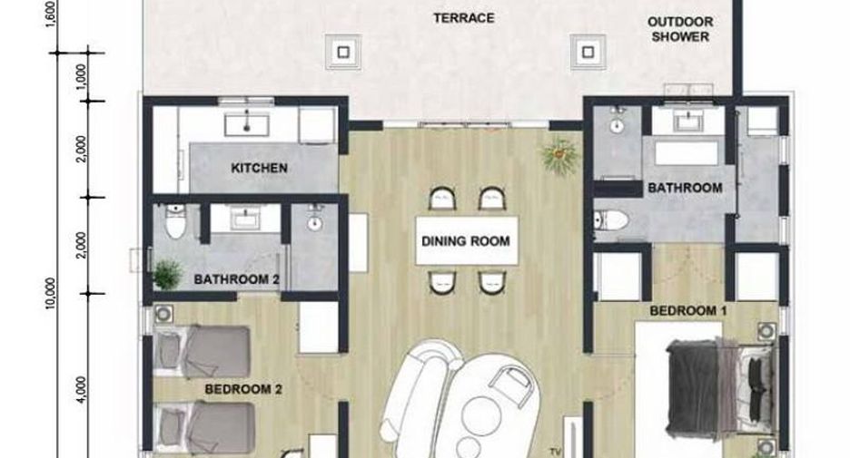 Villa zum Kauf mit Studio in Hua Hin, Prachuap Khiri Khan