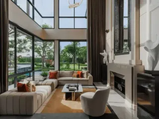 Casa en alquiler de 4 habitaciones en Taling Chan, Bangkok