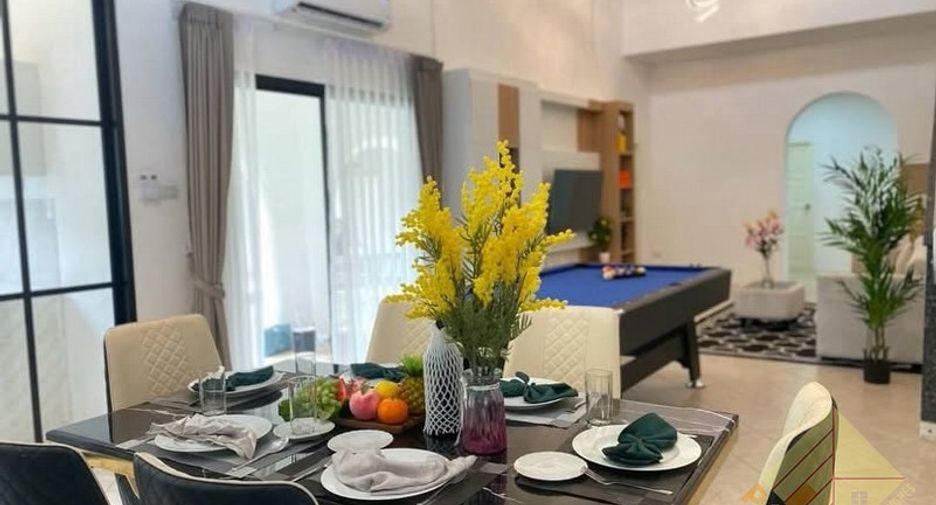 For rent 4 bedrooms house in Bang Lamung, Chonburi