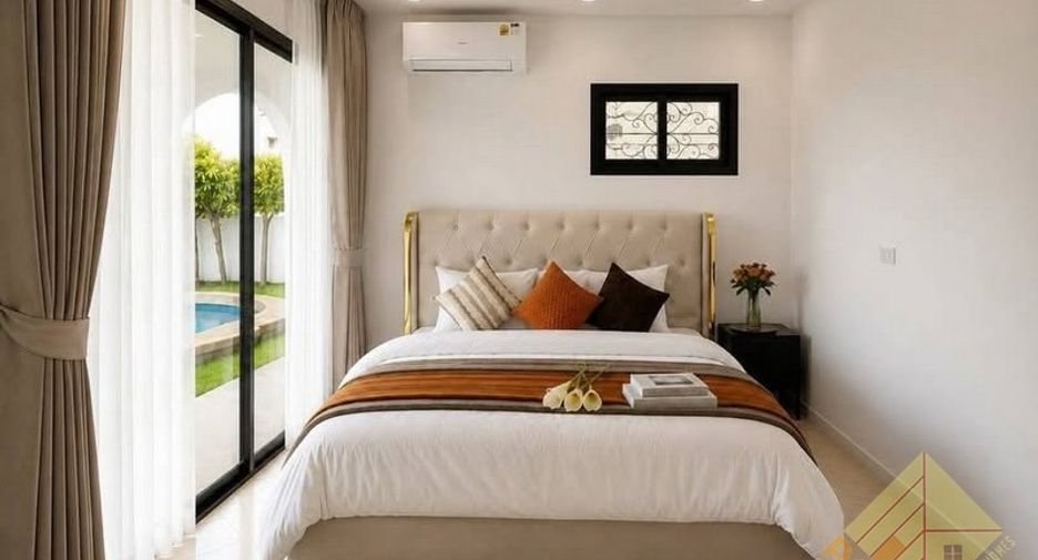 For rent 4 bedrooms house in Bang Lamung, Chonburi