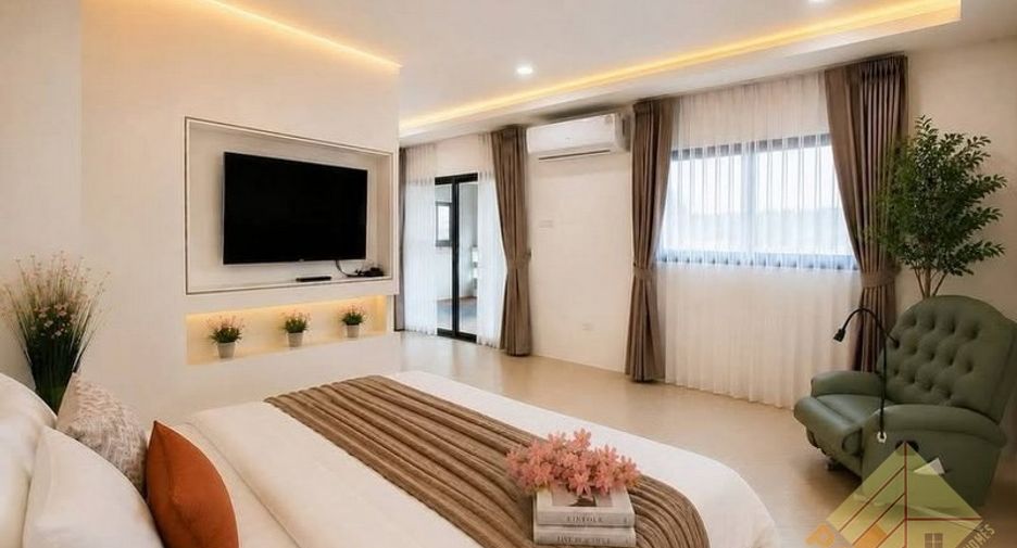 For rent 4 bedrooms house in Bang Lamung, Chonburi