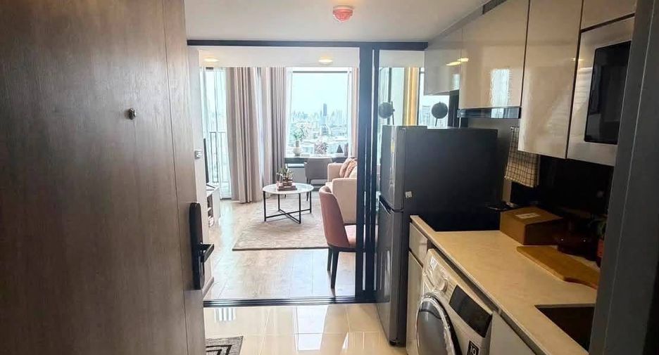 À louer 1 chambre condo à Huai Khwang, Bangkok