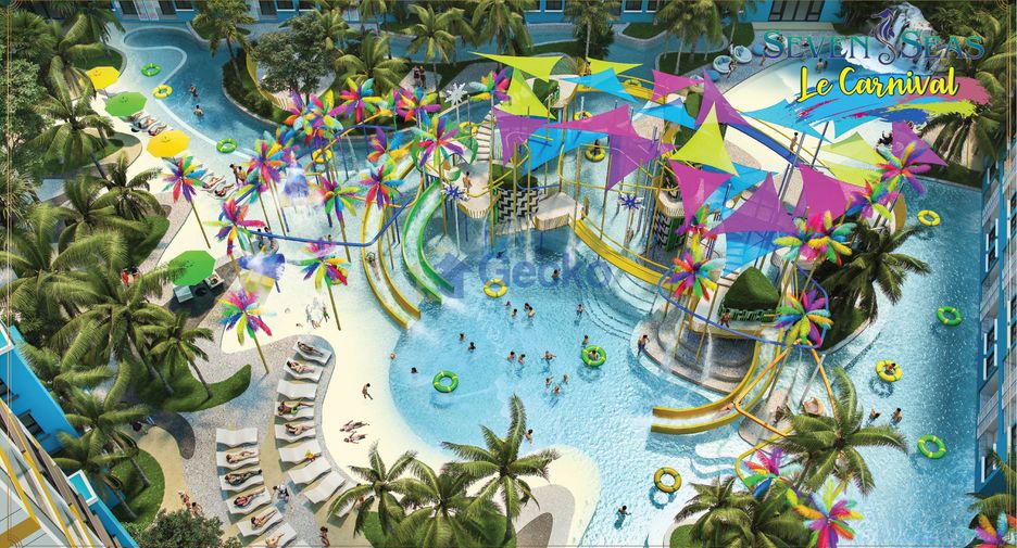 Condo en venta de 2 habitaciones en Jomtien, Pattaya