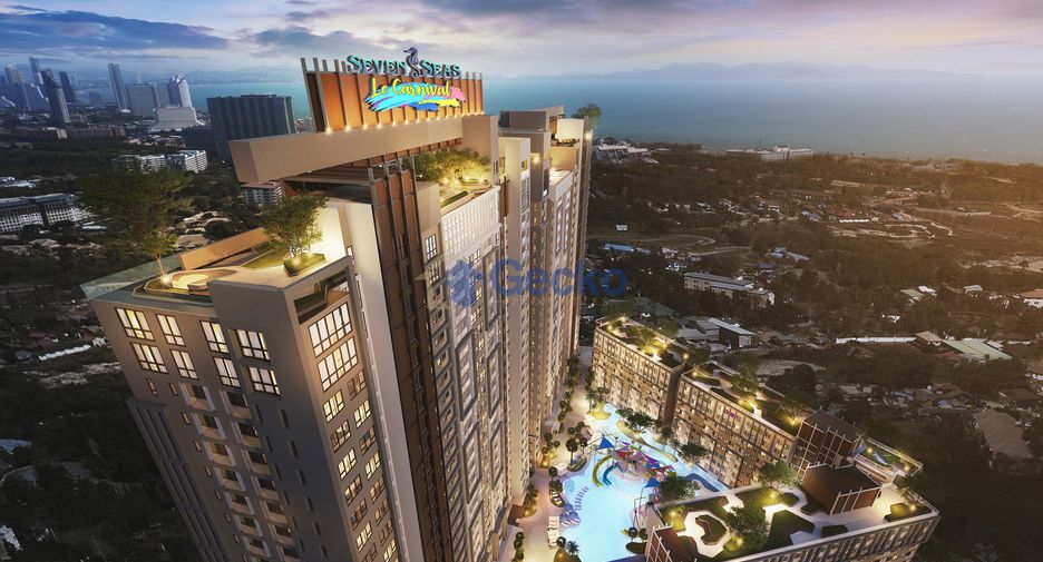 Condo en venta de 2 habitaciones en Jomtien, Pattaya