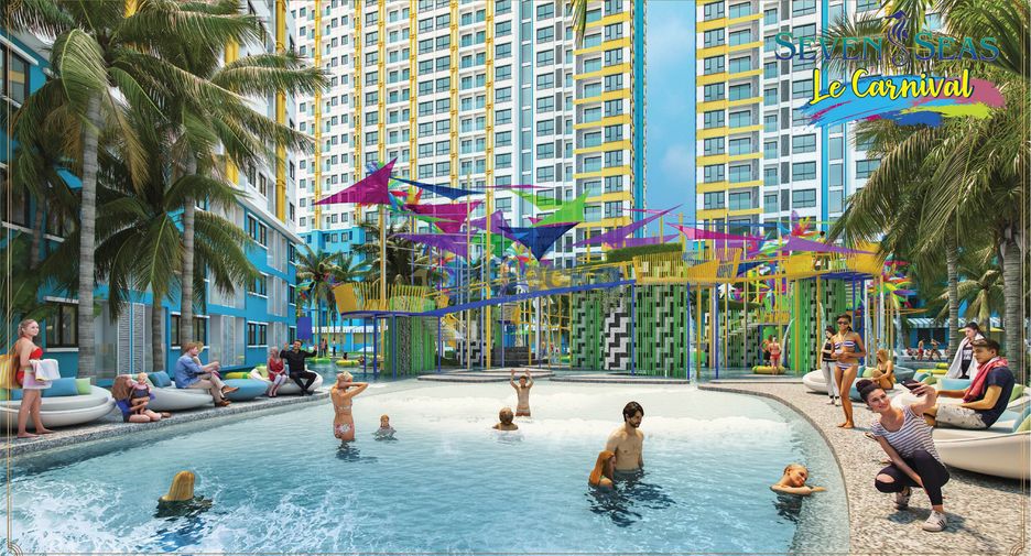 Condo en venta de 2 habitaciones en Jomtien, Pattaya