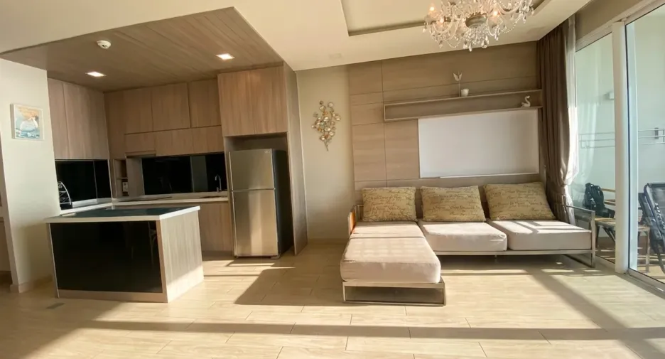 Condo en alquiler de 2 habitaciones en Jomtien, Pattaya