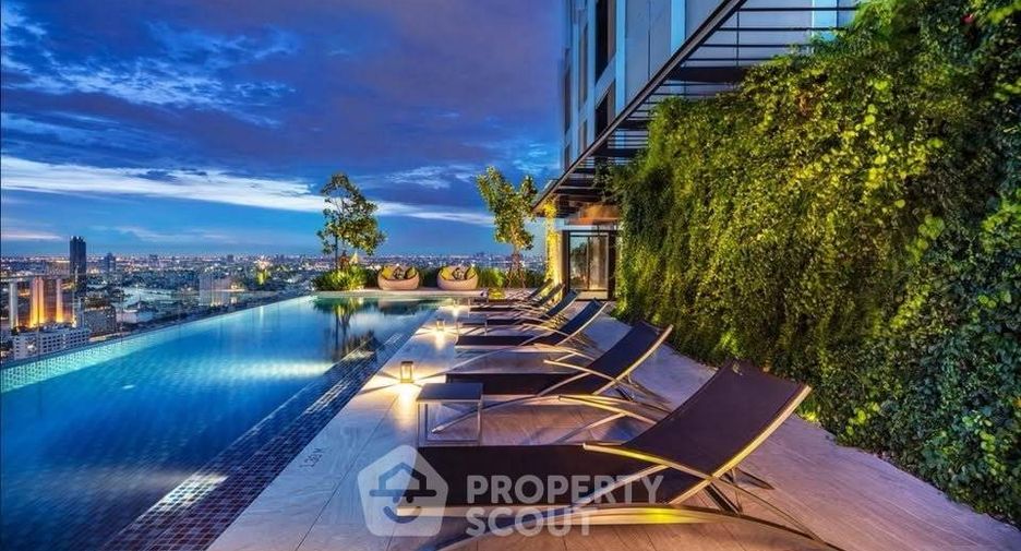 For rent 2 bedrooms condo in Sathon, Bangkok