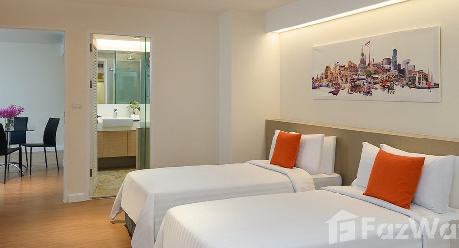 À louer 2 chambres appartement à Khlong Toei, Bangkok
