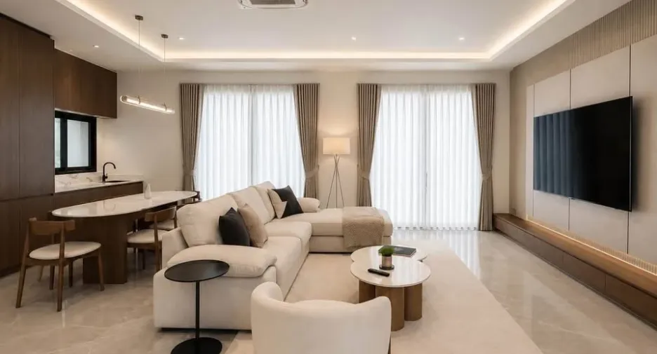 For rent 4 bedrooms villa in Bang Lamung, Chonburi