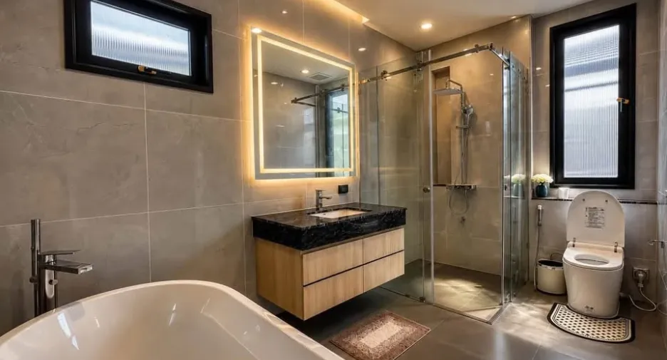 For rent 4 bedrooms villa in Bang Lamung, Chonburi