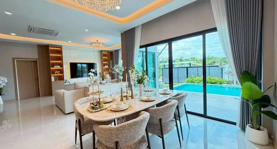 Villa en venta de 3 habitaciones en Bang Lamung, Chonburi