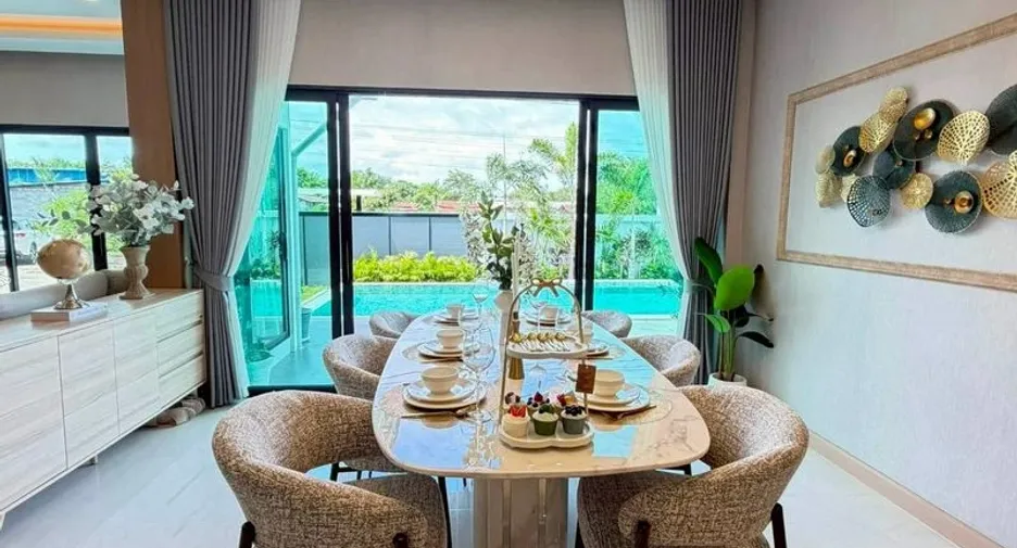 Villa en venta de 3 habitaciones en Bang Lamung, Chonburi