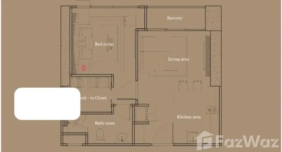 À louer 1 chambre condo à Sathon, Bangkok