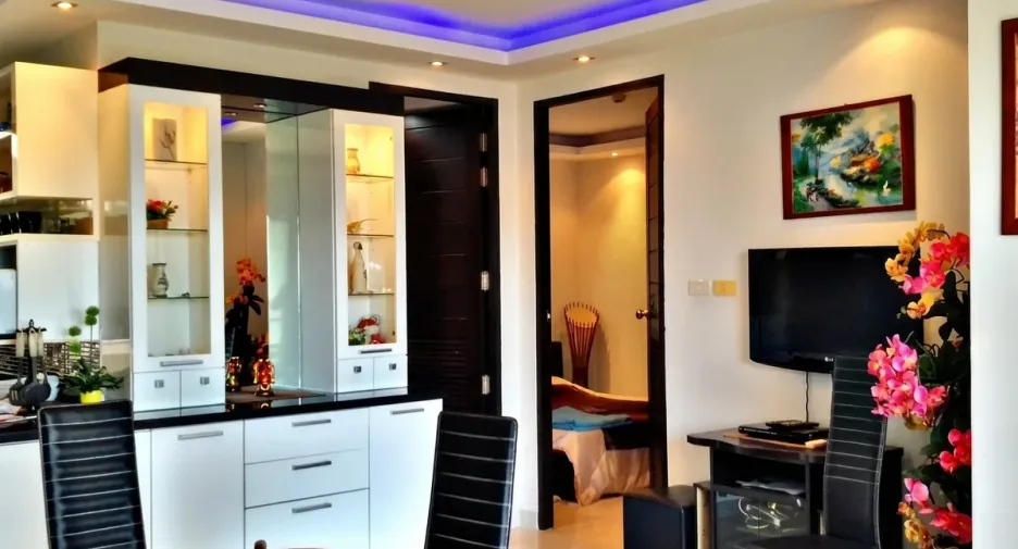 À louer 2 chambres condo à Bang Lamung, Chonburi