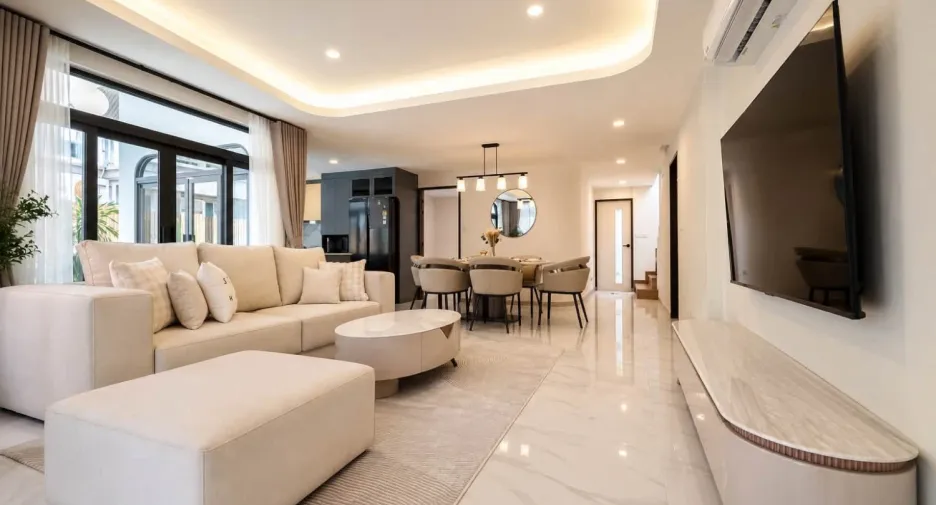 Villa en alquiler de 3 habitaciones en Bang Lamung, Chonburi