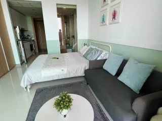 À louer studio condo à Bang Lamung, Chonburi