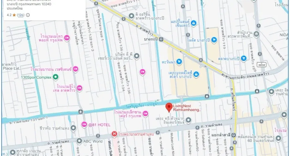 For sale 1 bed condo in Bang Kapi, Bangkok