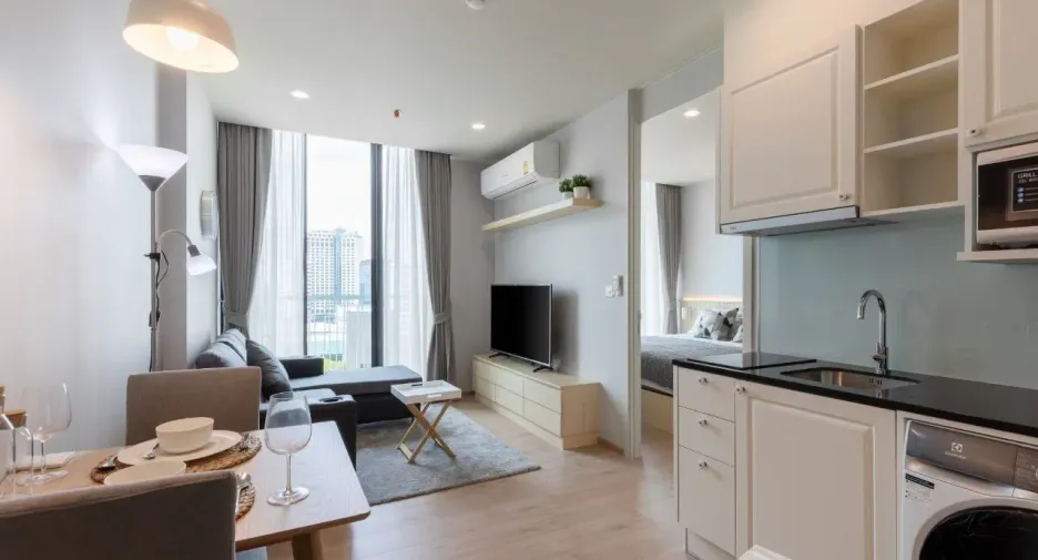 Condo en alquiler de 1 habitaciones en Watthana, Bangkok