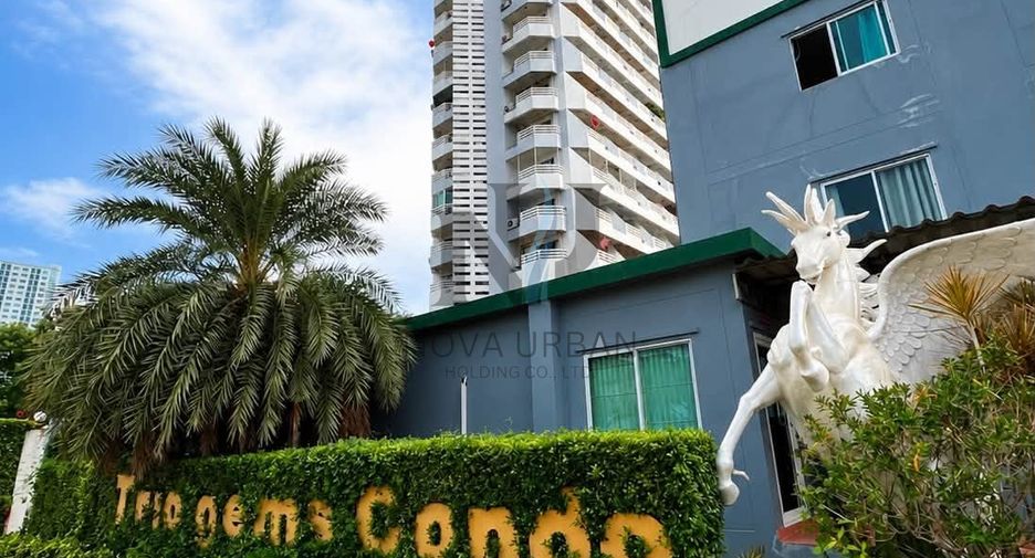 À vendre 1 chambre condo à Jomtien, Pattaya