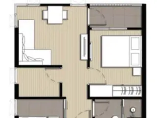 À vendre 1 chambre condo à Bang Na, Bangkok