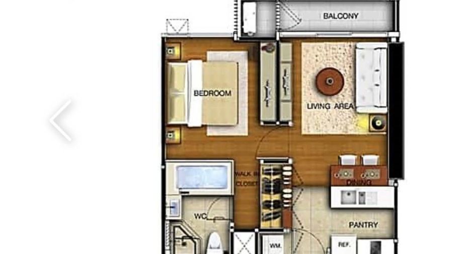 For sale 1 bed condo in Khlong Toei, Bangkok
