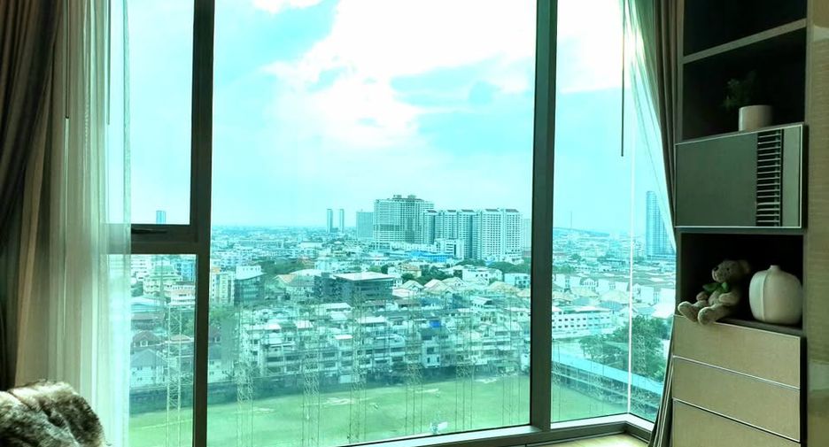 Wohnung zur Miete mit 1 Zimmer in Yan Nawa, Bangkok