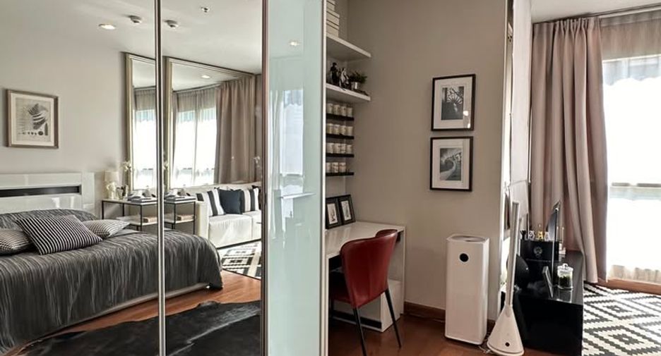 For rent studio condo in Pathum Wan, Bangkok