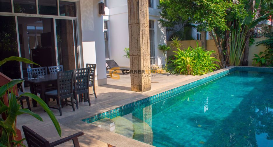 For rent 4 bedrooms house in Jomtien, Pattaya