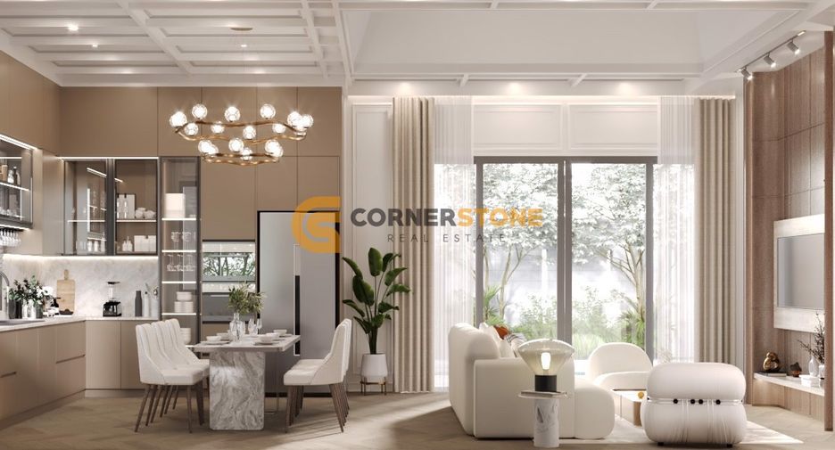 À vendre 4 chambres maison à Huay Yai, Pattaya
