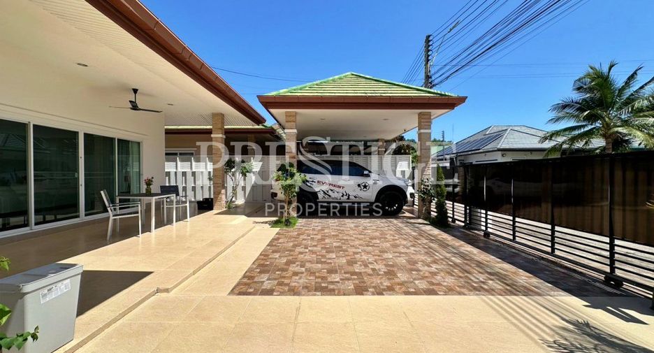 À vendre et à louer 3 chambres maison à Bang Lamung, Chonburi