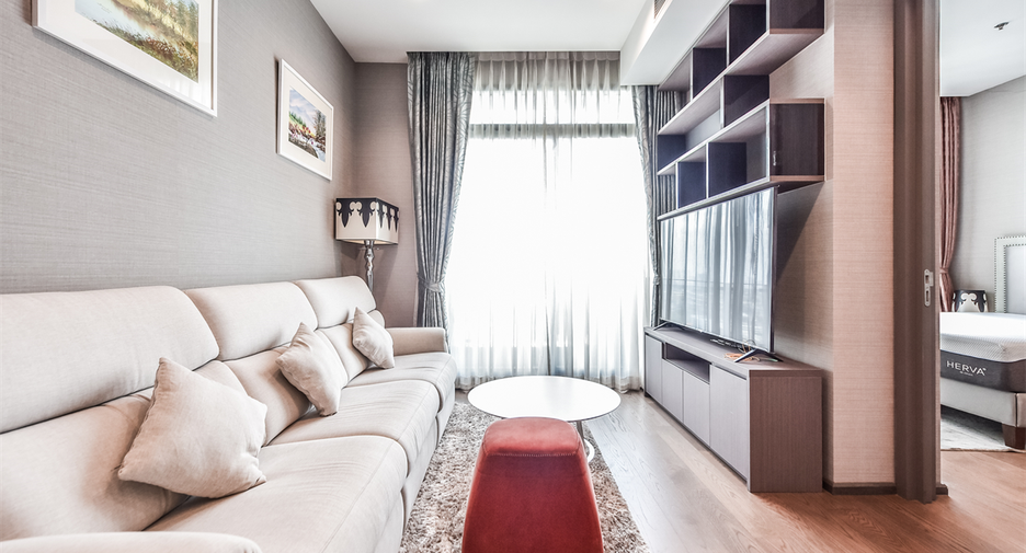 Wohnung zur Miete mit 2 Zimmer in Sathon, Bangkok