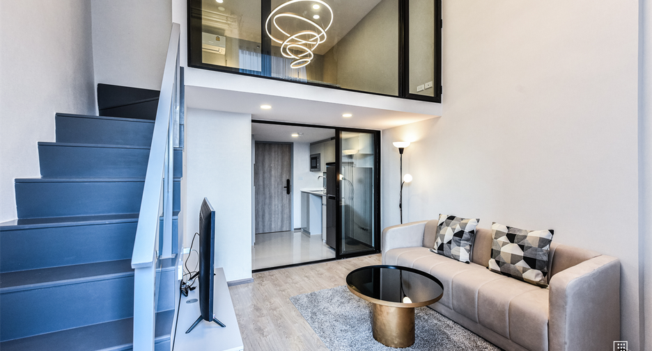 For rent 1 bed condo in Huai Khwang, Bangkok